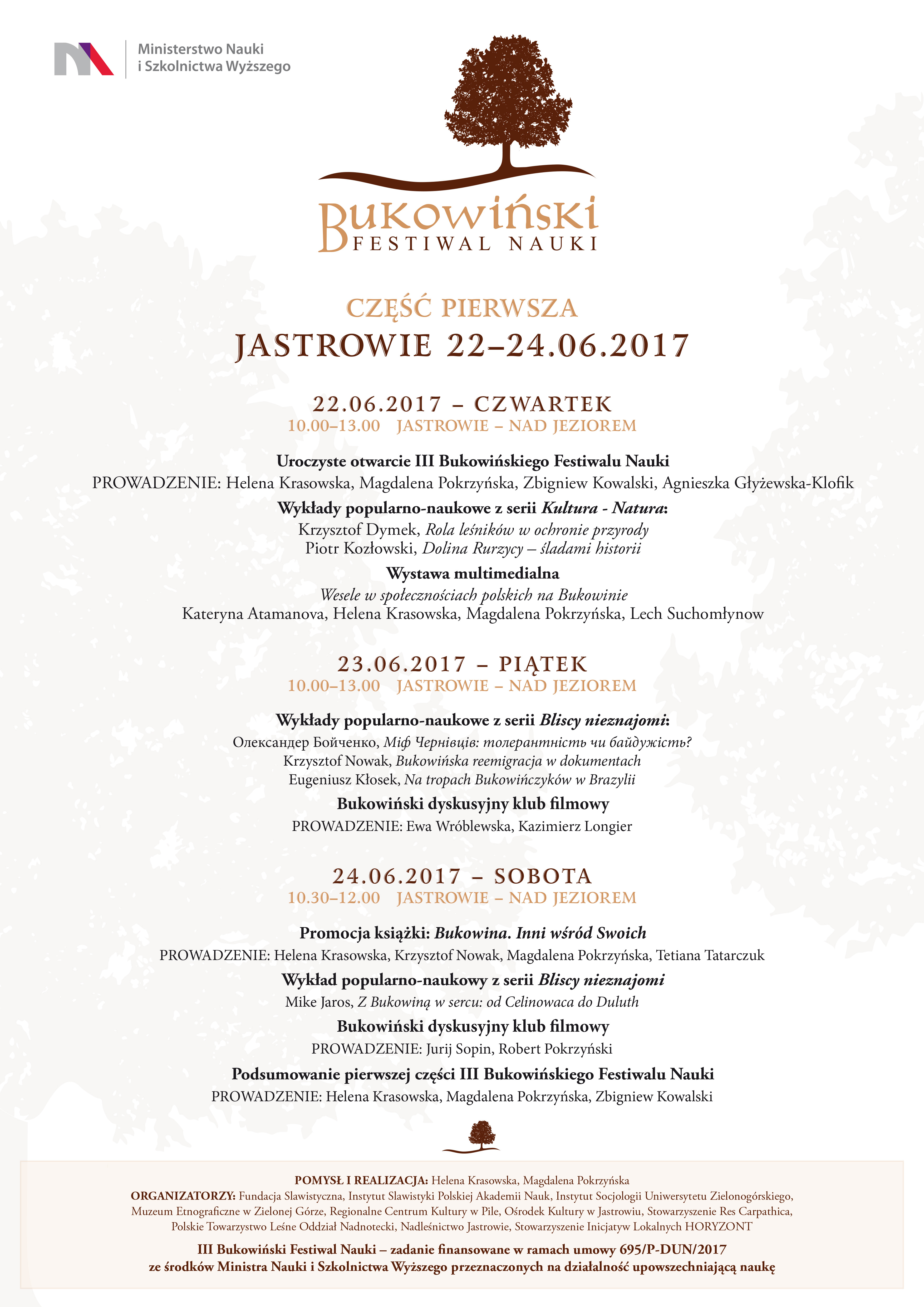III Bukowinski Festiwal Nauki